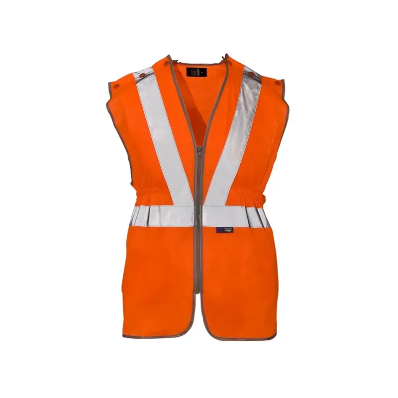 Hi-Vis Long Rail Track Waistcoat